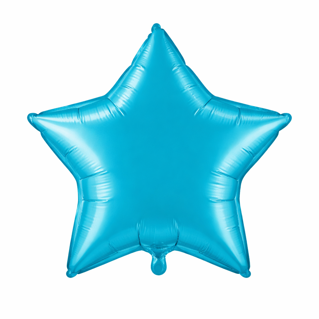 Solid Color Mylar Star