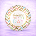 Pastel Celebration Mylar Balloon 28"