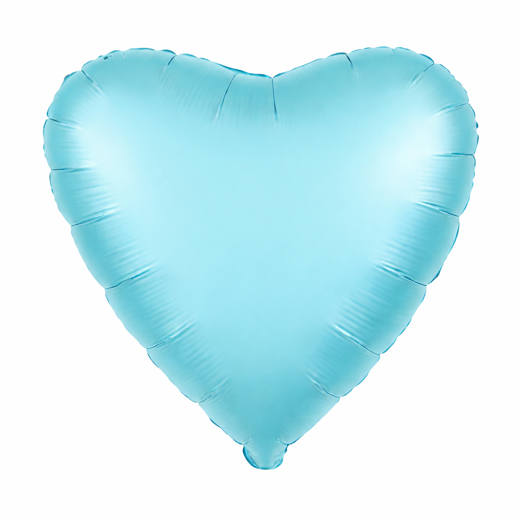 Solid Color Mylar Heart