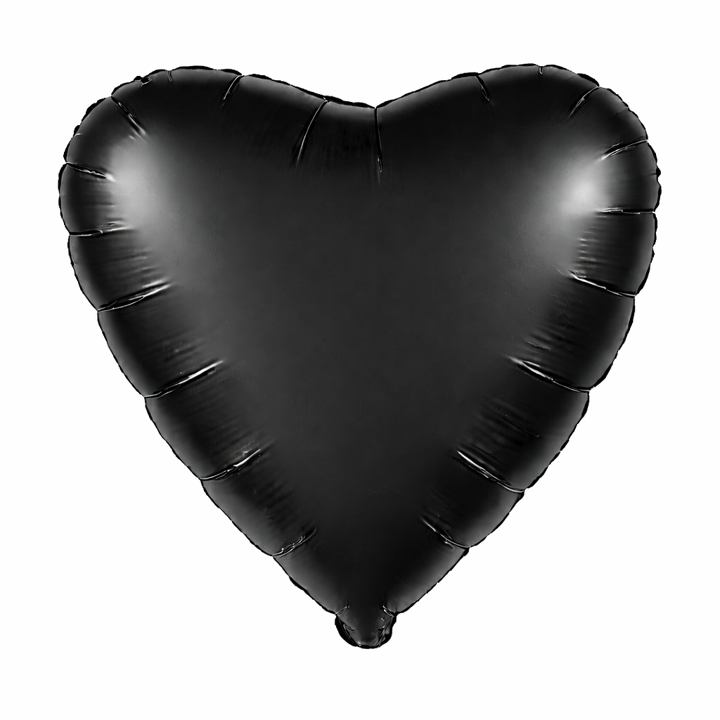 Solid Color Mylar Heart