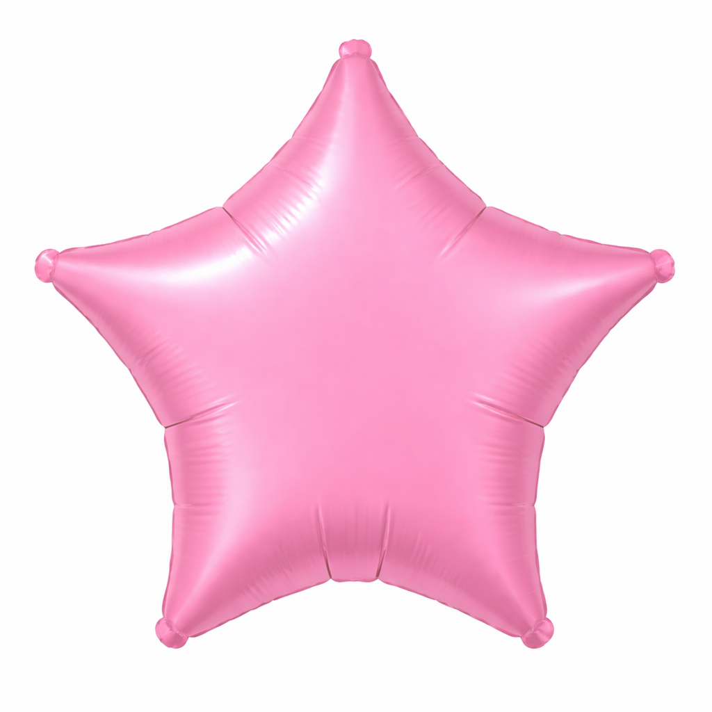 Solid Color Mylar Star