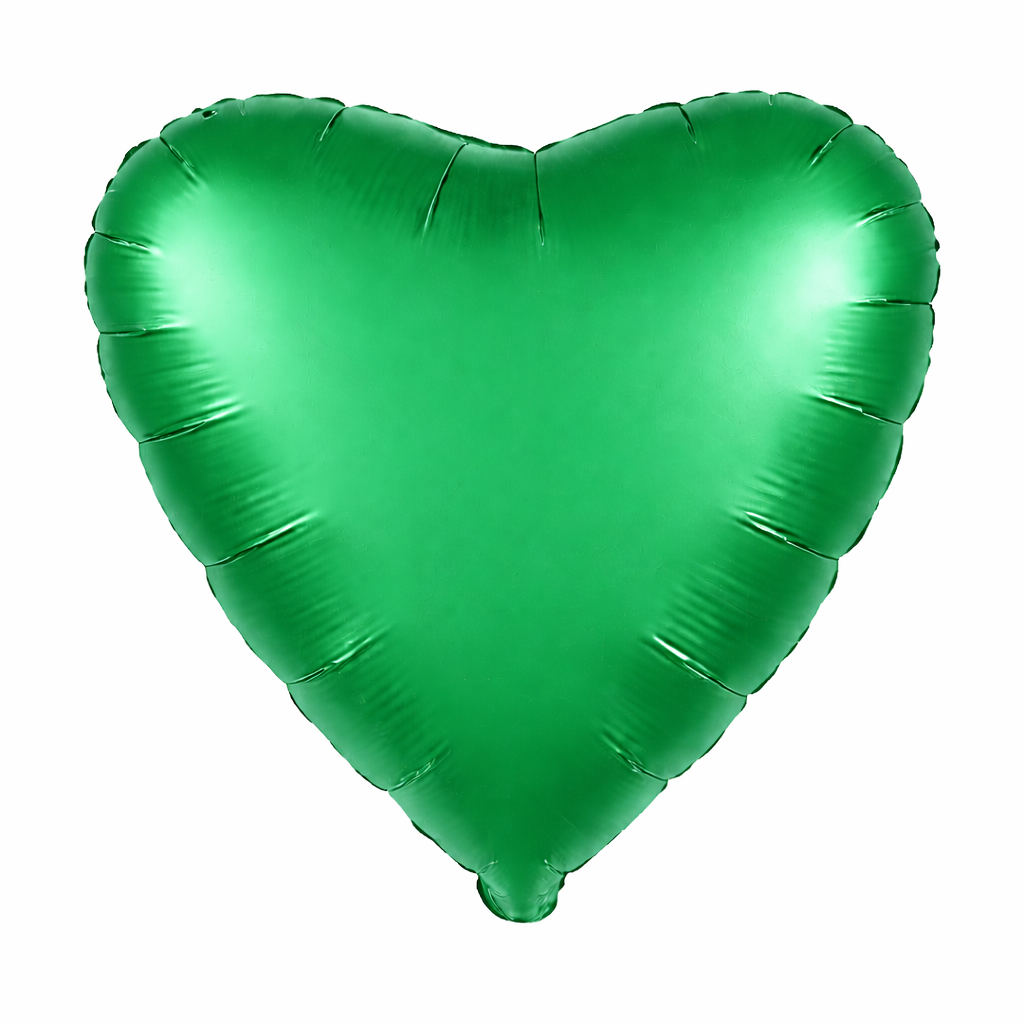 Solid Color Mylar Heart