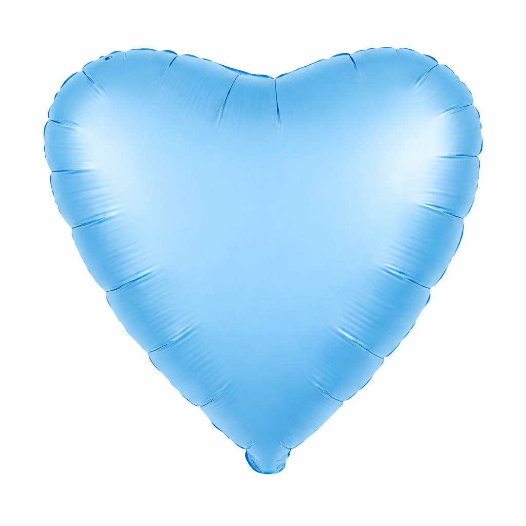 Solid Color Mylar Heart