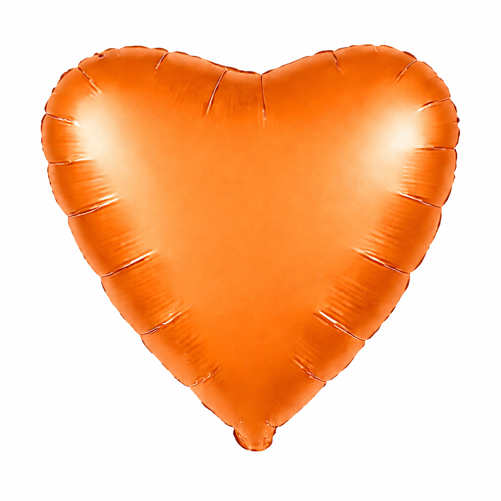 Solid Color Mylar Heart