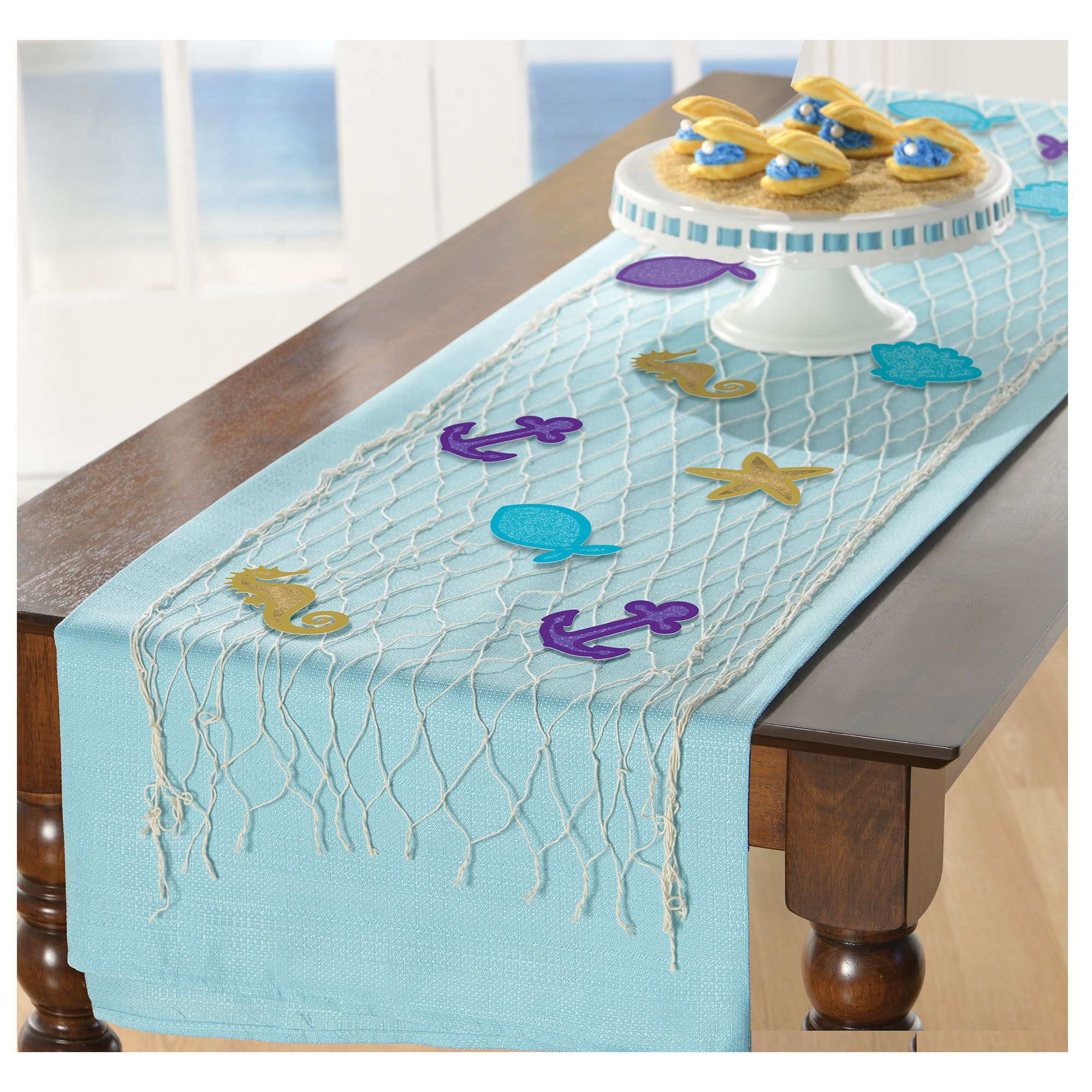 Mermaid Wishes – Table Runner – The Party Starts Here