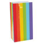 Packaged Large Paper Bags - Rainbow