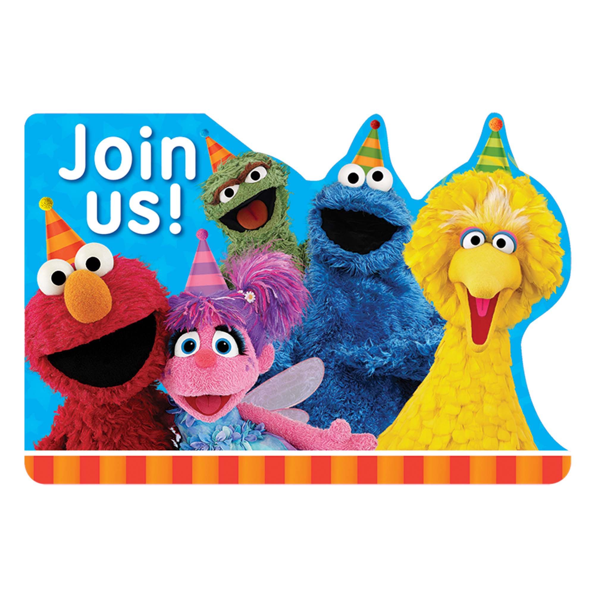 Sesame Street Streamers Party Decorations